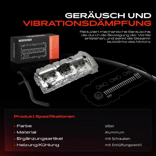 1x Ventildeckel Zylinderkopfhaube für BMW E81 E90 E91 E60 E61 E63 E84 E83 E70 E86 Bild 1x Ventildeckel Zylinderkopfhaube für BMW E81 E90 E91 E60 E61 E63 E84 E83 E70 E86