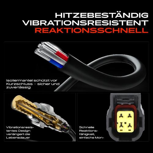 2x Lambdasonde Regelsonde/Diagnosesonde Vor/Nach Katalysator für Mercedes-Benz W203 W204 S203 Jeep Dodge Bild 2x Lambdasonde Regelsonde/Diagnosesonde Vor/Nach Katalysator für Mercedes-Benz W203 W204 S203 Jeep Dodge