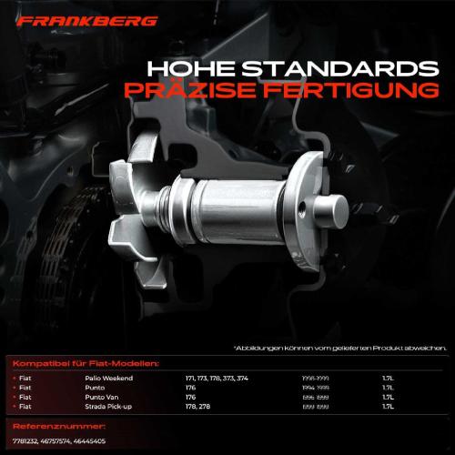 1x Wasserpumpe Kühlwasserpumpe für Fiat Punto Van 176 Palio 171 Strada 178 1.7L Bild 1x Wasserpumpe Kühlwasserpumpe für Fiat Punto Van 176 Palio 171 Strada 178 1.7L