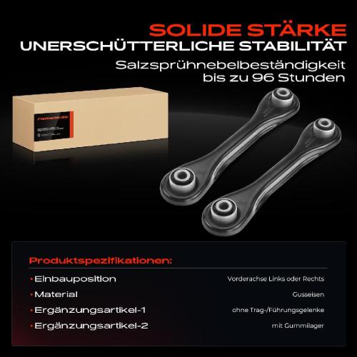 2x Querlenker Hinten für Ford C-Max Focus II Stufenheck Turnier Mazda 3 5 Volvo C30 C70 Bild 2x Querlenker Hinten für Ford C-Max Focus II Stufenheck Turnier Mazda 3 5 Volvo C30 C70