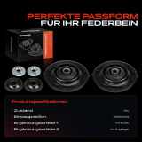 2x Domlager Federbeinstütz lager für Citroën C4 II NC DS4 Peugeot 308 CC