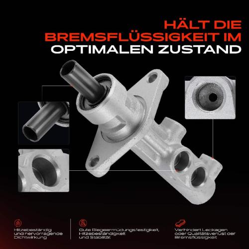 1x Hauptbremszylinder Bremszylinder für Volvo C70 I S70 874 LS P80 V70 I 875 876 Bild 1x Hauptbremszylinder Bremszylinder für Volvo C70 I S70 874 LS P80 V70 I 875 876