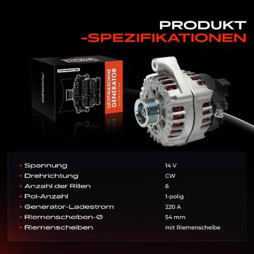 Frankberg 1x Lichtmaschine Generator für BMW 3er F34 F31 F30 F33 F36 X5 F15 X6 F16 F86 Bild Frankberg 1x Lichtmaschine Generator für BMW 3er F34 F31 F30 F33 F36 X5 F15 X6 F16 F86