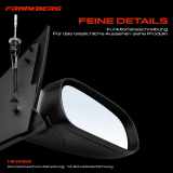 1x Außenspiegel Rechts für VW Fox Schrägheck 5Z1 5Z3 5Z4 2005-2011