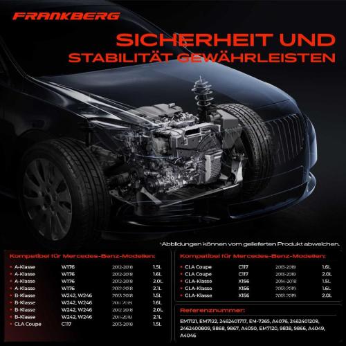 3x Motorlager Vorne für Mercedes-Benz CLA Coupe W242 W176 X117 Bild 3x Motorlager Vorne für Mercedes-Benz CLA Coupe W242 W176 X117