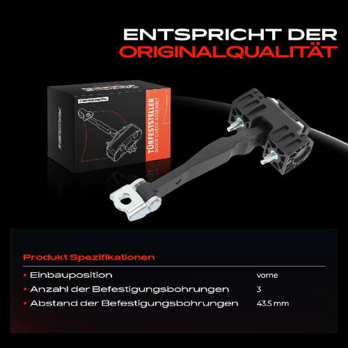 1x Türfeststeller Türfangband Türstopper Vorne für Opel Zafira/Zafira Family B Kasten Bild 1x Türfeststeller Türfangband Türstopper Vorne für Opel Zafira/Zafira Family B Kasten