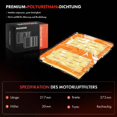 2x Luftfilter Filtereinsatz für Audi A1 A3 VW Golf Polo Seat Leon Skoda Bild 2x Luftfilter Filtereinsatz für Audi A1 A3 VW Golf Polo Seat Leon Skoda