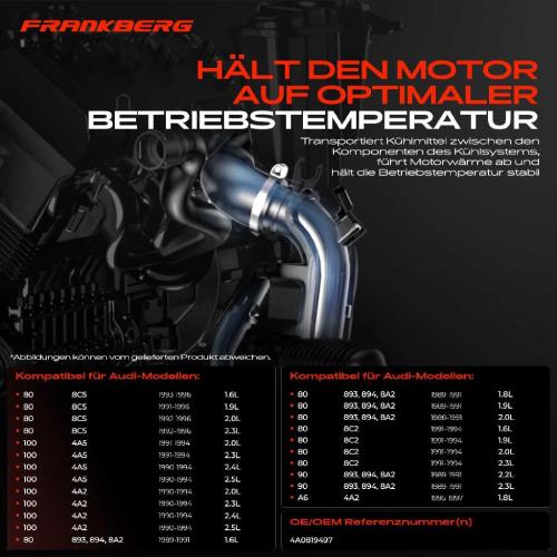 1x Kühlmittelflansch Wasserauslass für VW Golf III Passat Transporter Audi A6 100 Bild 1x Kühlmittelflansch Wasserauslass für VW Golf III Passat Transporter Audi A6 100