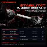 1x Antriebswelle Vorderachse Links für Audi A3 8VA 8VF Cupra Leon VW Golf VII