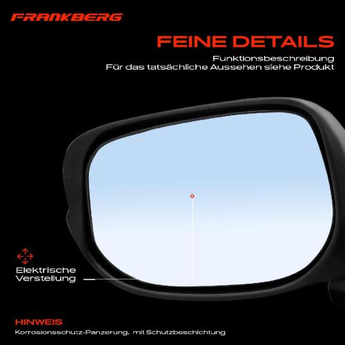 1x Außenspiegel Links für Honda Jazz III GE GG GP ZA 1.2L 1.3L 1.5L Bj ab 2007 Bild 1x Außenspiegel Links für Honda Jazz III GE GG GP ZA 1.2L 1.3L 1.5L Bj ab 2007