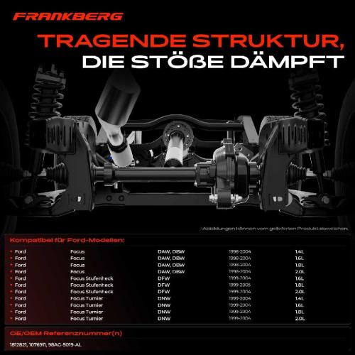 1x Achskörper Achsträger Motorträger Vorderachse für Ford Focus DAW DFW DNW 1.4L-2.0L 1998-2004 Bild 1x Achskörper Achsträger Motorträger Vorderachse für Ford Focus DAW DFW DNW 1.4L-2.0L 1998-2004