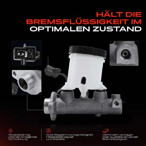 1x Hauptbremszylinder Bremszylinder für Mazda MX-5 I NA 1990-1998 1.6L 1.8L Bild 1x Hauptbremszylinder Bremszylinder für Mazda MX-5 I NA 1990-1998 1.6L 1.8L