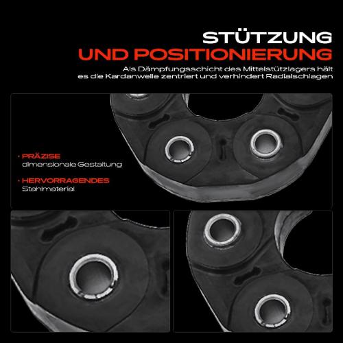 1x Gelenkscheibe Hardyscheibe Kardanwelle Vorne für Mercedes-Benz W203 W204 W210 W211 S202 S203 CLC Bild 1x Gelenkscheibe Hardyscheibe Kardanwelle Vorne für Mercedes-Benz W203 W204 W210 W211 S202 S203 CLC