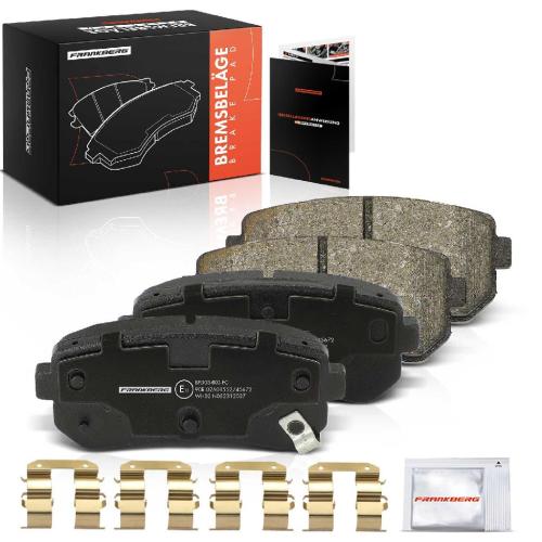 4x Bremsbeläge Hinterachse für Hyundai Accent III Stufenheck i20 i30 Kombi iX35 Sonata V KIA Cee'D Bild 4x Bremsbeläge Hinterachse für Hyundai Accent III Stufenheck i20 i30 Kombi iX35 Sonata V KIA Cee'D