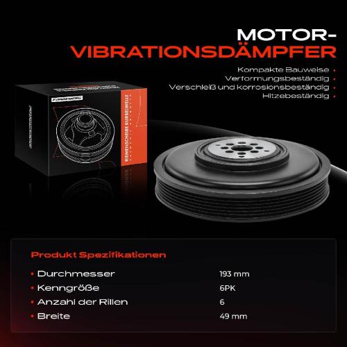 1x Riemenscheibe Kurbelwelle für VW Touareg Audi A4-A8 Q5 Q7 8E B7 Porsche 970 Bild 1x Riemenscheibe Kurbelwelle für VW Touareg Audi A4-A8 Q5 Q7 8E B7 Porsche 970