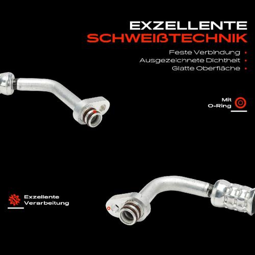 1x Hochdruckleitung Klimaanlage für Citroën C5 II RC Peugeot 407 6D 2.0L Bild 1x Hochdruckleitung Klimaanlage für Citroën C5 II RC Peugeot 407 6D 2.0L