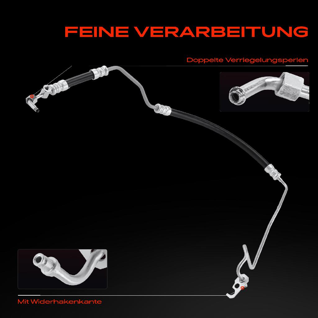 1x Servolenkung Schlauch für Ford Escort VI AAL ABL GAL ALL ANL AFL AFL 1.4L