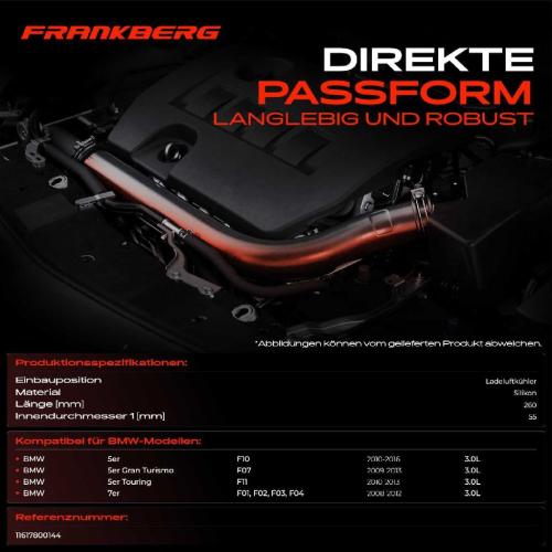 1x Kühlerschlauch Turboschlauch für BMW 5er F10 5er Gran Turismo F07 5er Touring F11 7er F01 F02 F03 F04 Bild 1x Kühlerschlauch Turboschlauch für BMW 5er F10 5er Gran Turismo F07 5er Touring F11 7er F01 F02 F03 F04