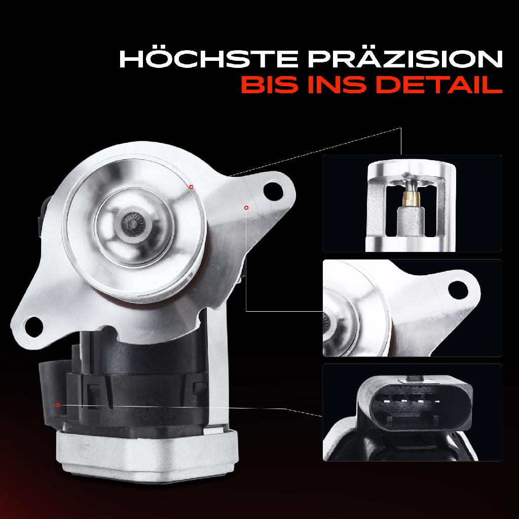 1x AGR-Ventil Abgasrückführungsventil für Mercedes-Benz W203 W204 S203 S204 CL203 C209 W211 VF211 S211 V220