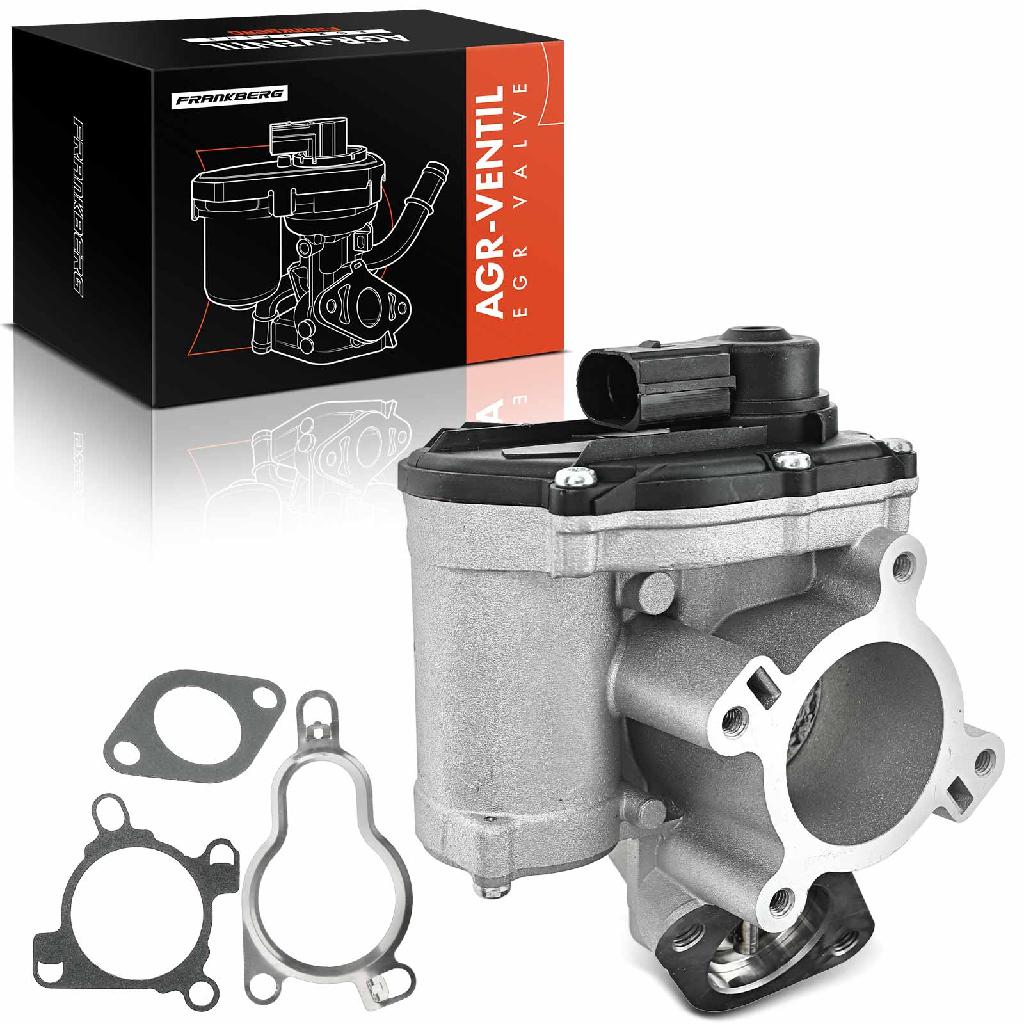 Frankberg 1x AGR-Ventil Abgasrückführungsventil für Nissan Primastar Bus Kasten Qashqai I X-Trail Opel Renault