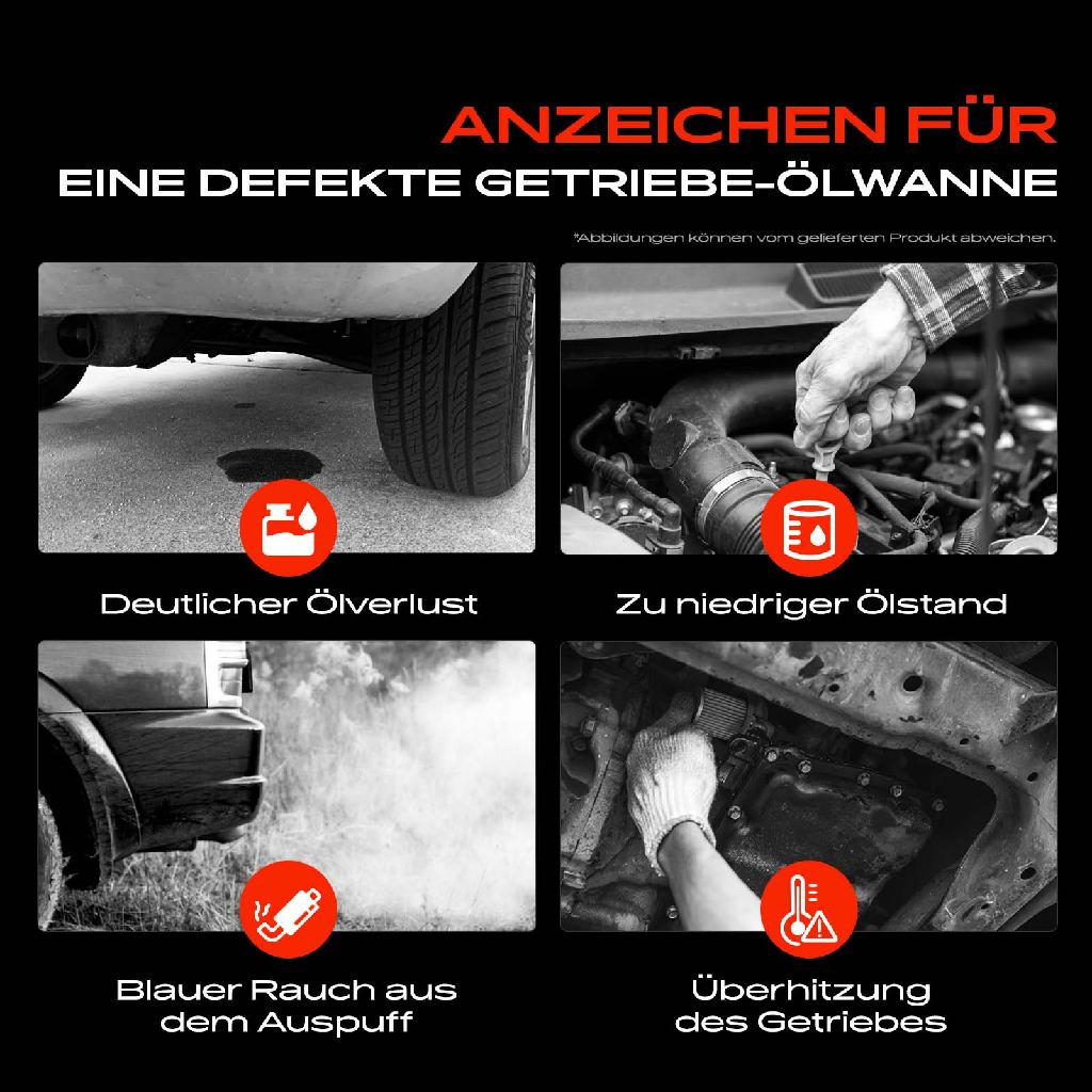 1x Ölwanne Getriebeölwanne für VW Golf V Jetta 3 Passat Polo Touran Seat