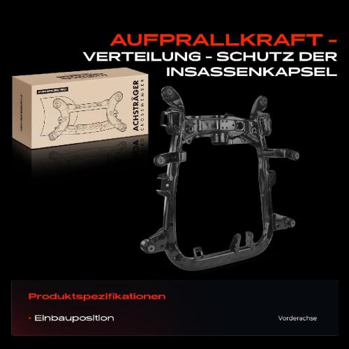 1x Achskörper Achsträger Motorträger Vorderachse für Opel Astra G T98 F08 H Klasseic A04 Zafira A F75 Bild 1x Achskörper Achsträger Motorträger Vorderachse für Opel Astra G T98 F08 H Klasseic A04 Zafira A F75