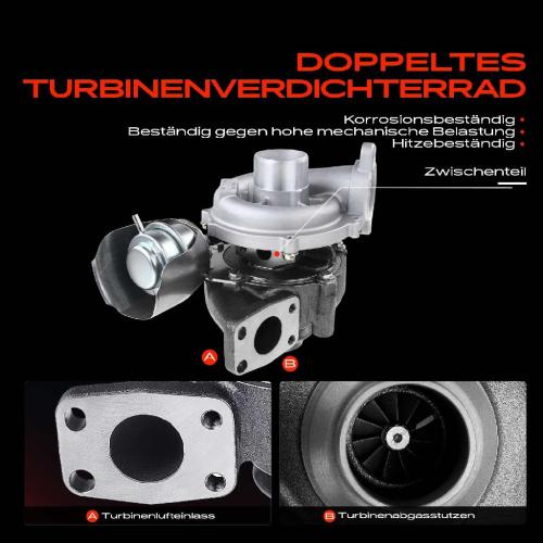 Frankberg 1x Abgasturbolader für MINI Mini R56 Mini Clubman R55 Peugeot 1007 KM 206 CC 2D 206 Schrägheck 2A/C 206 SW Bild Frankberg 1x Abgasturbolader für MINI Mini R56 Mini Clubman R55 Peugeot 1007 KM 206 CC 2D 206 Schrägheck 2A/C 206 SW