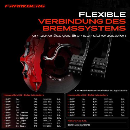 1x Hydraulikschlauch Lenkung für BMW E36 E38 E39 E46 E53 3er 5er 7er X5 Z3 Bild 1x Hydraulikschlauch Lenkung für BMW E36 E38 E39 E46 E53 3er 5er 7er X5 Z3