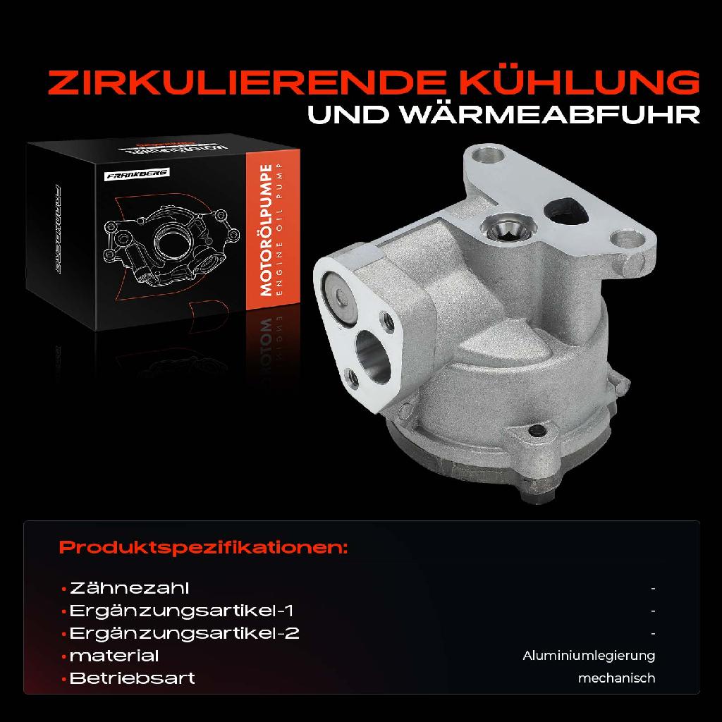 1x Ölpumpe für Ford Sierra GB4 GBG Transit Bus Kasten E T Scorpio I 2.0L