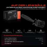 1x Kombischalter Lenkstockschalter für Citroën Berlingo GFK Peugeot 106 II 1A 7D N3 N5