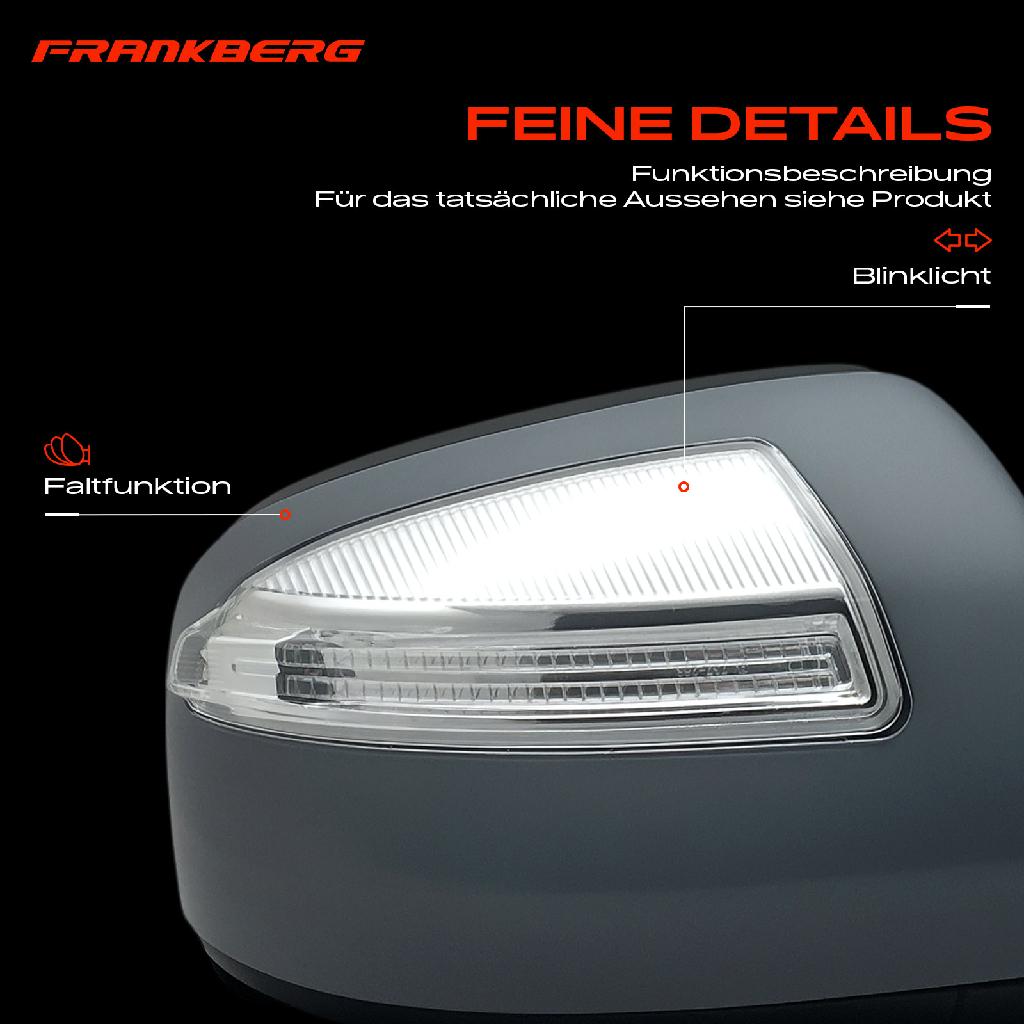 1x Außenspiegel Rechts für Mercedes-Benz Viano W639 Vito 2003-2014