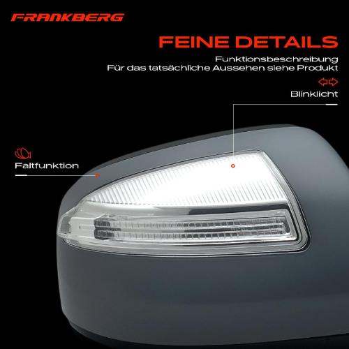 Frankberg 1x Außenspiegel Rechts für Mercedes-Benz Viano W639 Vito 2003-2014 Bild Frankberg 1x Außenspiegel Rechts für Mercedes-Benz Viano W639 Vito 2003-2014