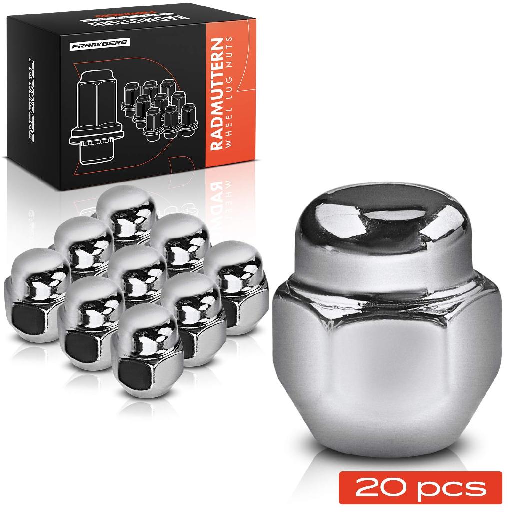 Frankberg 10x Radmutter für Nissan Juke F15 Pathfinder 3 Armada Primera P11