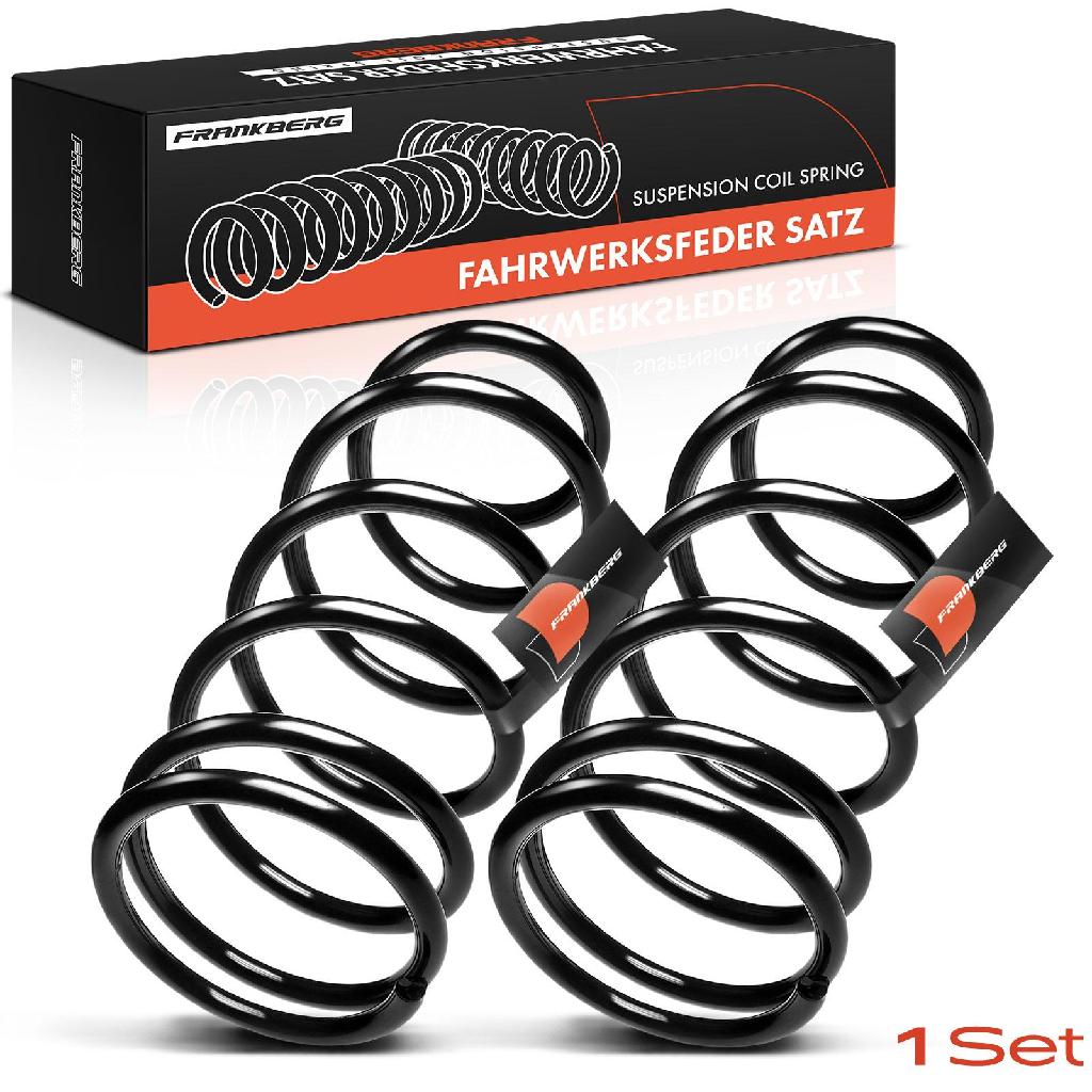 Frankberg 2x Fahrwerksfeder Vorderachse für Opel Combo Kasten/MPV 71 1.2L 1.4L 1994-2001