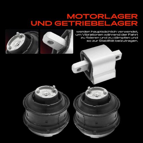 2x Motorlager Getriebelagerlager Links für Mercedes-Benz W202 C180 C230 CLK C208 Bild 2x Motorlager Getriebelagerlager Links für Mercedes-Benz W202 C180 C230 CLK C208