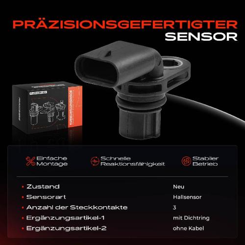 1x Nockenwellenposition Sensor für Mercedes-Benz W205 W212 W213 W166 V222 400 450 3.0L 3.5L Bild 1x Nockenwellenposition Sensor für Mercedes-Benz W205 W212 W213 W166 V222 400 450 3.0L 3.5L