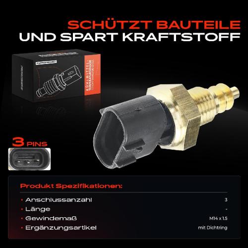 1x Kühlmitteltemperatur Sensor für Suzuki Baleno Carry Vitara I Jimny Bj ab 1994 Bild 1x Kühlmitteltemperatur Sensor für Suzuki Baleno Carry Vitara I Jimny Bj ab 1994