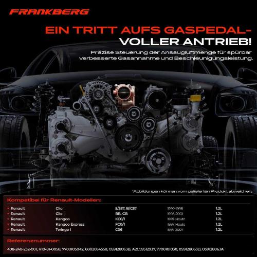 1x Drosselklappe Drosselklappenstutzen für Renault Clio I II Twingo I C06 1.2L 1990-2010 Bild 1x Drosselklappe Drosselklappenstutzen für Renault Clio I II Twingo I C06 1.2L 1990-2010