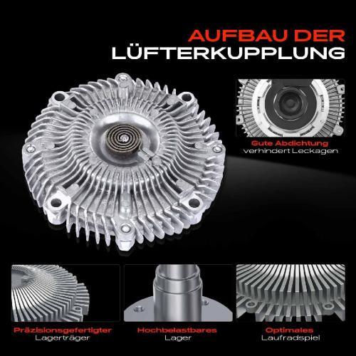1x Lüfterkupplung Kühlerlüfte für Nissan Patrol III/1 K160 W160 3.2L 1979-1988 Bild 1x Lüfterkupplung Kühlerlüfte für Nissan Patrol III/1 K160 W160 3.2L 1979-1988
