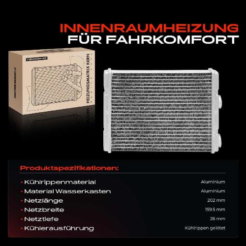 1x Wärmetauscher Innenraumheizung für Nissan Qashqai II SUV J11 1.2L 1.3L 1.5L 1.6L 2.0L Bild 1x Wärmetauscher Innenraumheizung für Nissan Qashqai II SUV J11 1.2L 1.3L 1.5L 1.6L 2.0L