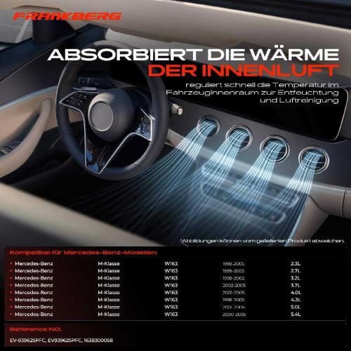 1x Verdampfer Klimaanlage für Mercedes-Benz M-Klasse W163 ML 230 ML 350 1998-2005 Bild 1x Verdampfer Klimaanlage für Mercedes-Benz M-Klasse W163 ML 230 ML 350 1998-2005