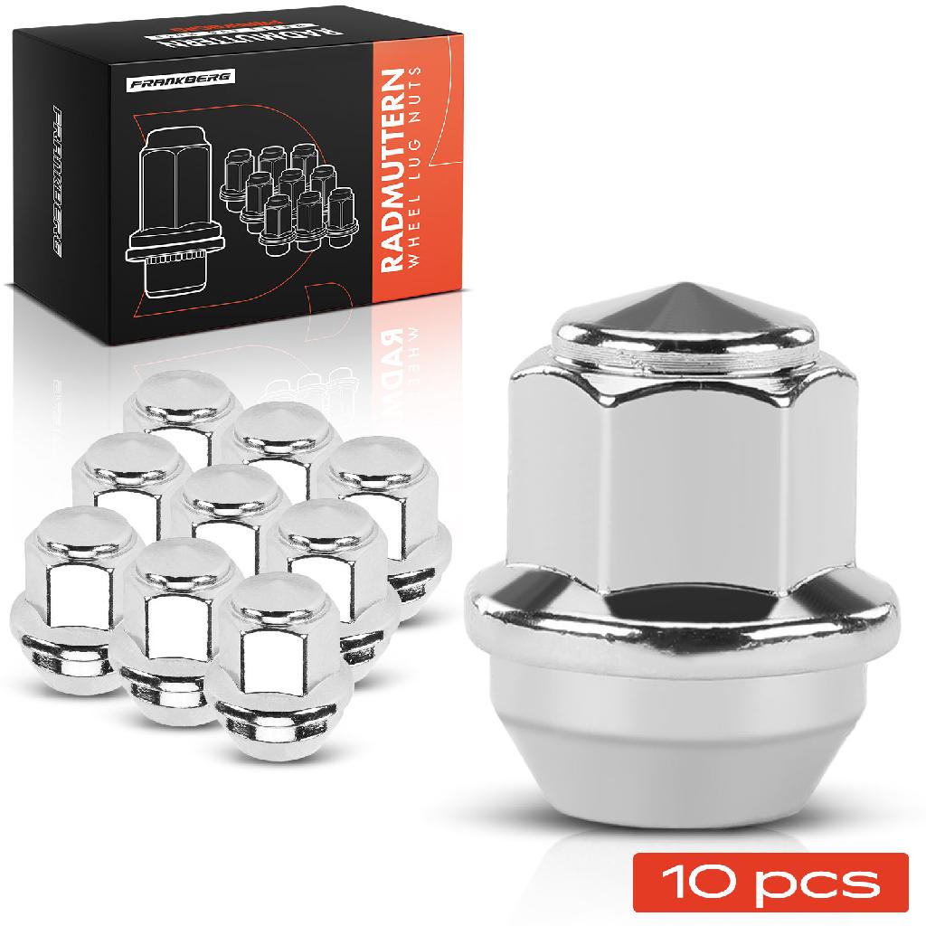 10x Radmutter für Ford B-Max C-Max 2 Fiesta VI Focus 3 4 Kuga Mondeo V