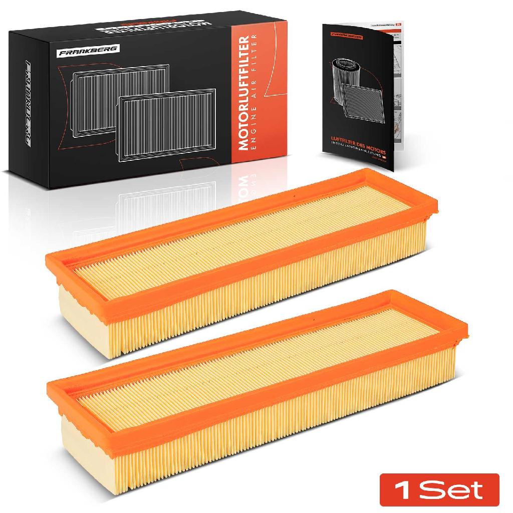 2x Luftfilter Filtereinsatz für Peugeot 207 1007 Partner Citroen Berlingo C2
