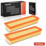 2x Luftfilter Filtereinsatz für Peugeot 207 1007 Partner Citroen Berlingo C2