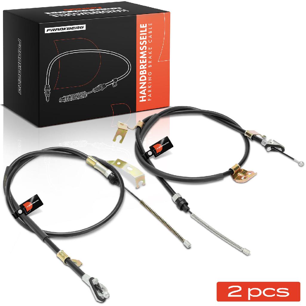 2x Seilzug Feststellbremse Hinterachse beidseitig für Citroën C1 PM Peugeot 107 Toyota Aygo