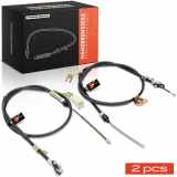 2x Seilzug Feststellbremse Hinterachse beidseitig für Citroën C1 PM Peugeot 107 Toyota Aygo