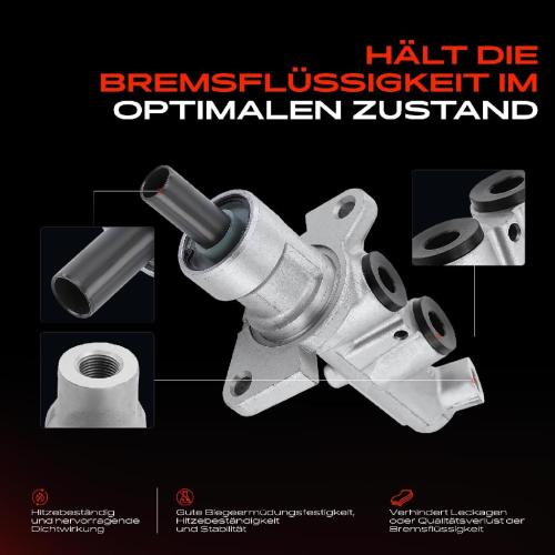 1x Hauptbremszylinder Bremszylinder für Mercedes-Benz C-Klasse W202 E-Klasse W210 Bild 1x Hauptbremszylinder Bremszylinder für Mercedes-Benz C-Klasse W202 E-Klasse W210