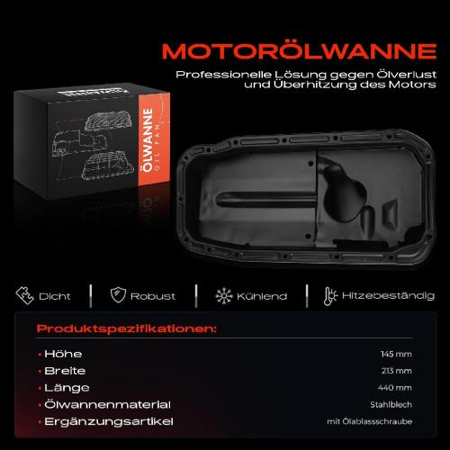 Frankberg 1x Ölwanne Motorölwanne für Opel Ascona C Astra F Corsa Kadett E Tigra Vectra Bild Frankberg 1x Ölwanne Motorölwanne für Opel Ascona C Astra F Corsa Kadett E Tigra Vectra
