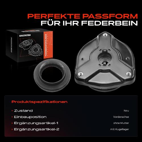 1x Domlager Federbeinstütz lager für Mercedes-Benz W204 C204 S204 A207 C207 Bild 1x Domlager Federbeinstütz lager für Mercedes-Benz W204 C204 S204 A207 C207