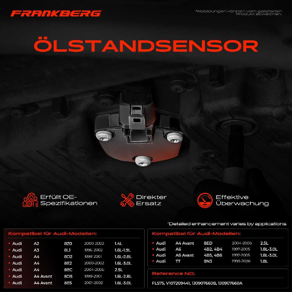 1x Ölstandsensor für VW Golf 4 1J Passat Audi A3 A4 A6 TT Seat Skoda